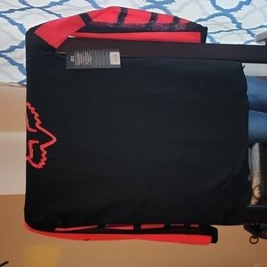 Fox Racing Jersey, Size L, Black and Pink